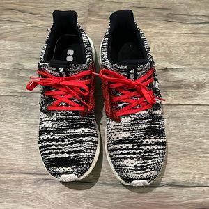 Adidas ultra boost Missoni Oreo with red size 11.